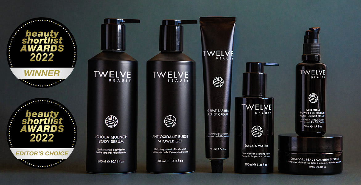 Twelve Beauty vuelve a arrasar en los premios más prestigiosos de UK: los Beauty Shortlist Awards