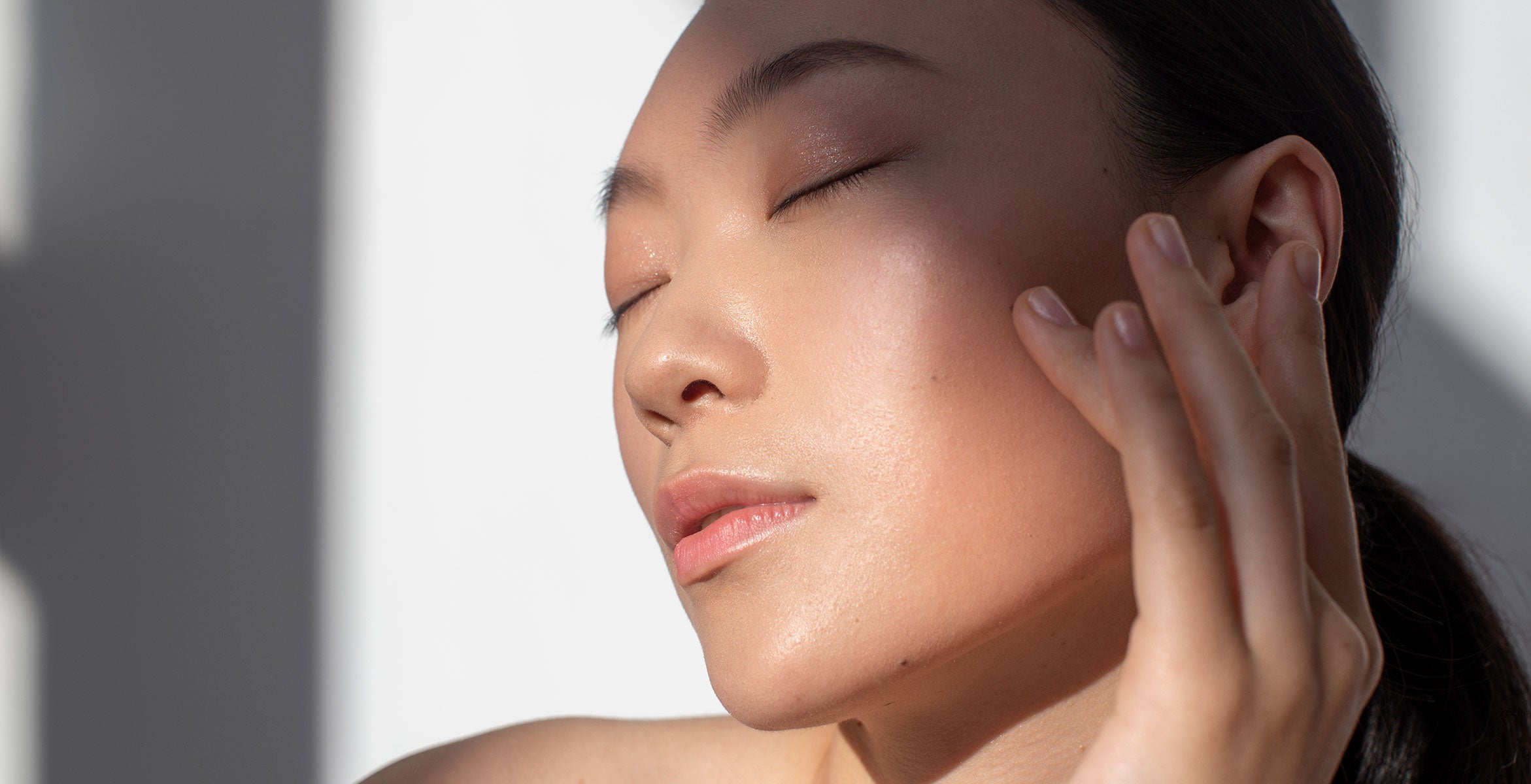 cosmética con efecto flash